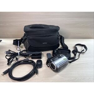 JVC Everio GZ-MG155U Black LCD 800x Digital Zoom Handheld MiniDV Camcorder WORKS